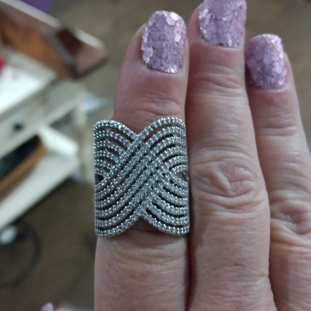 925 Cluster Ring